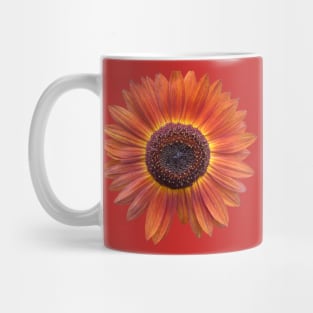 red flower Mug